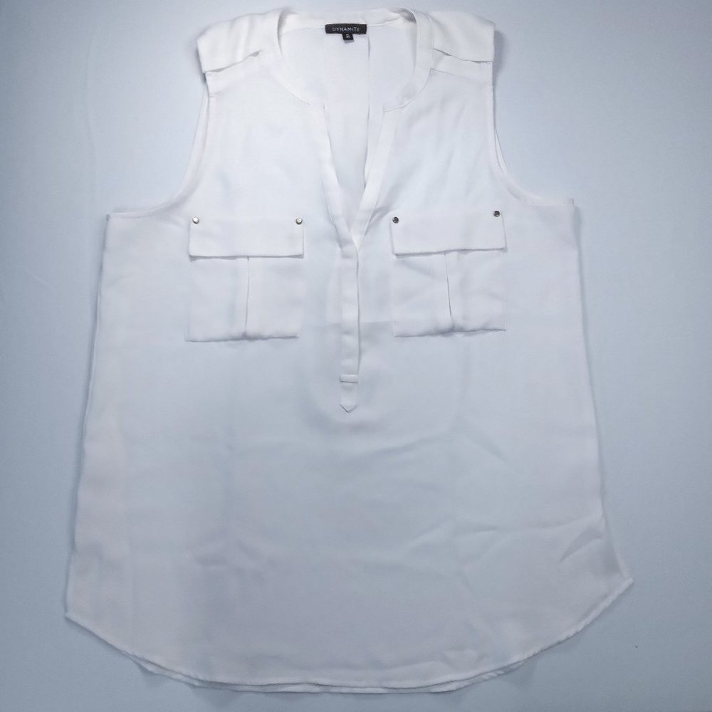 Dynamite Creamy White Blouse US M